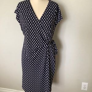 Wrap dress size 18 Ann Taylor